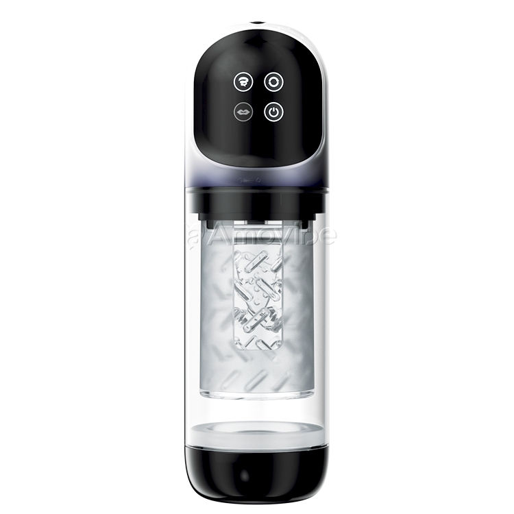 Automatic Sucking Male Masturbator with Rotating Function & Tongue Assist