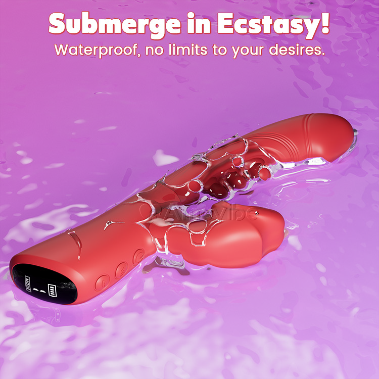 Kissing & Triple-Tap Vibrator – Clit & G-Spot Stimulation