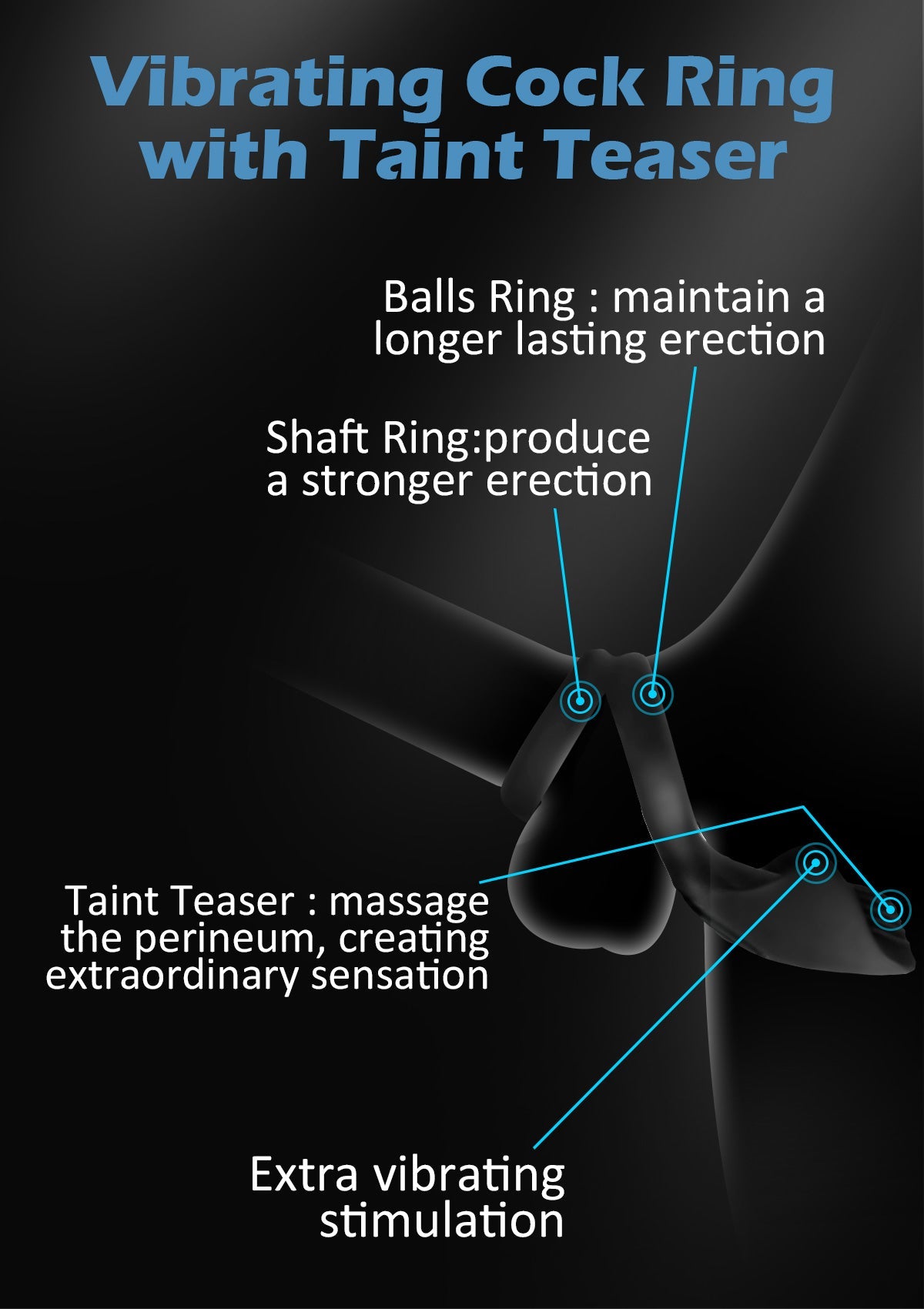 Arya - Couple Sharing Fun - Versatile penis vibrater ring Amovibe Arya - Couple Sharing Fun - Versatile penis vibrater ring Amovibe