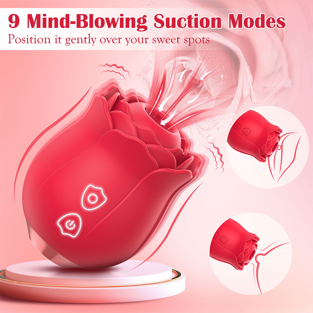 Suction Rose Vibrator