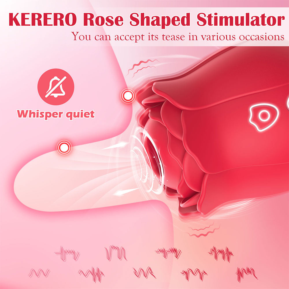 Suction Rose Vibrator