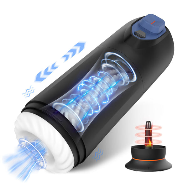 Male Masturbator with Thrusting, Vibration & Heating Function (Auto Dryer Included)