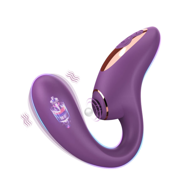 Davin - Purple clit sucking vibrators